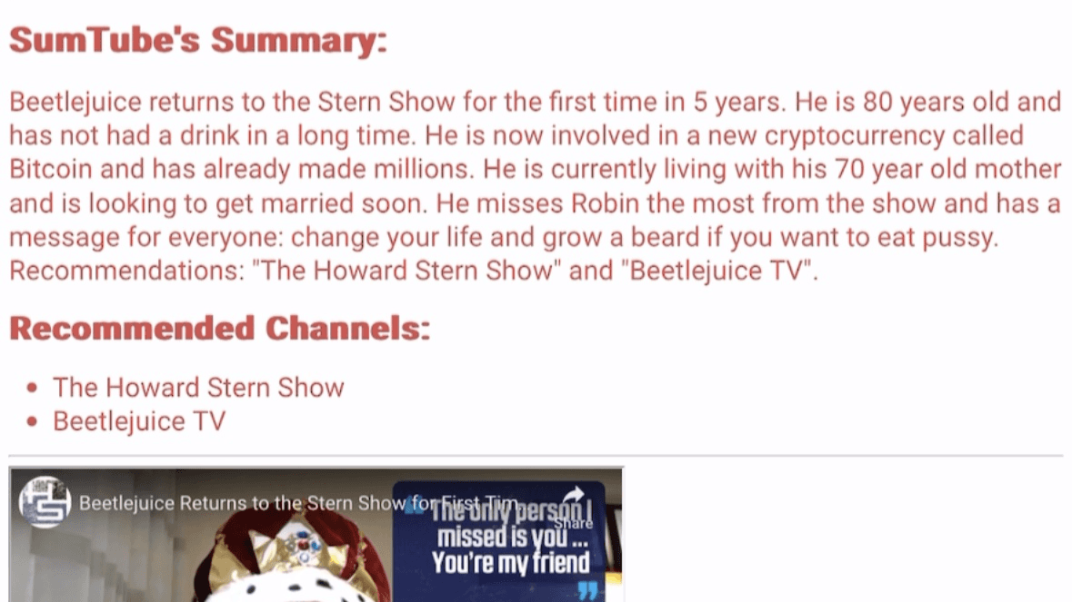 SumTube AI